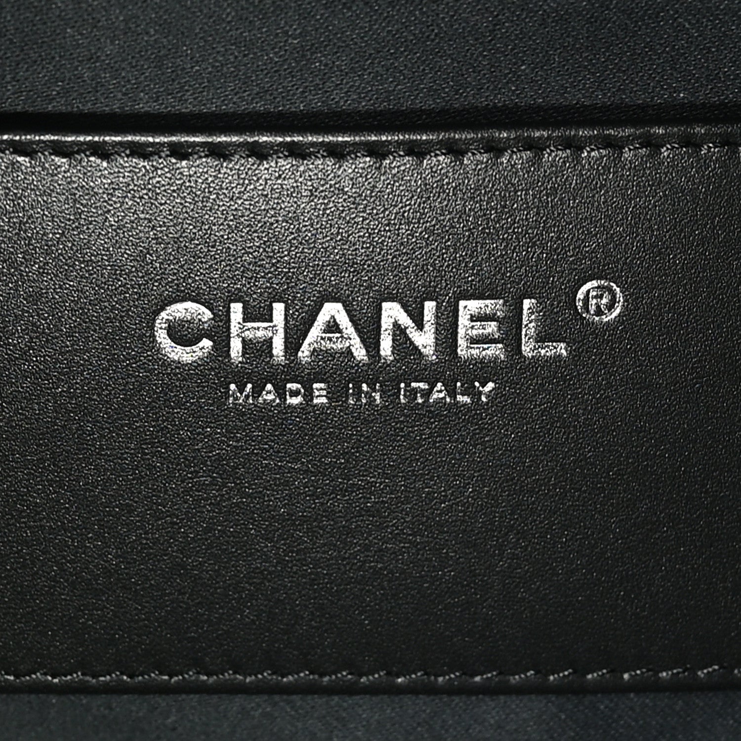 Chanel Shiny Crumpled Calfskin Quilted Medium Chanel 25 Handbag Black 7 of 11
