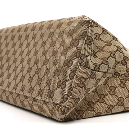 Gucci Monogram Web Large Diaper Tote Brown 10 of 13