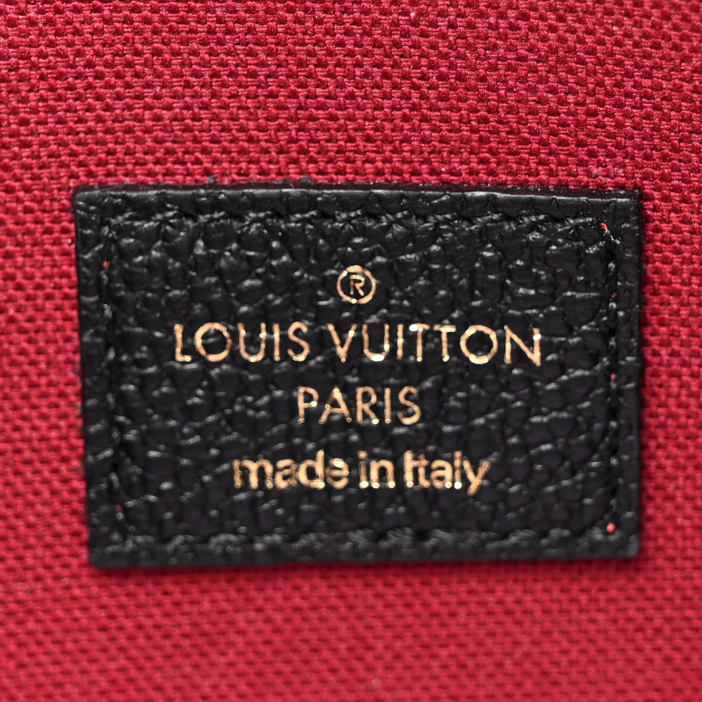 Empreinte Monogram Giant Felicie Pochette Black Beige