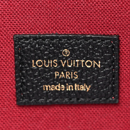 Louis Vuitton Empreinte Monogram Giant Felicie Pochette Black Beige 8 of 12