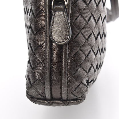 Bottega Veneta Metallic Nappa Intrecciato Nodini Crossbody Messenger Bronze 10 of 20