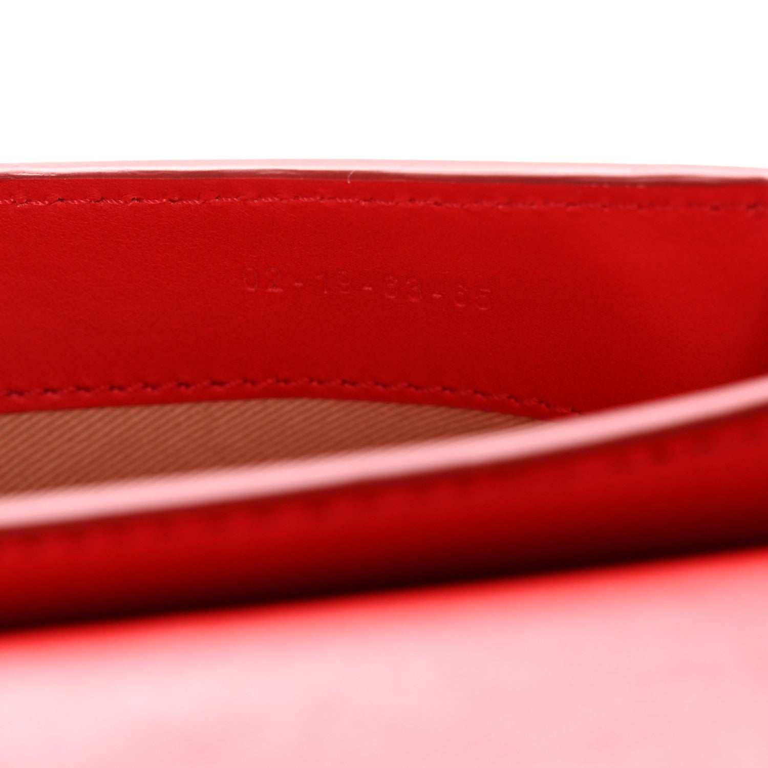 Chloe Calfskin Suede C Belt Bag Plaid Red 6 of 10
