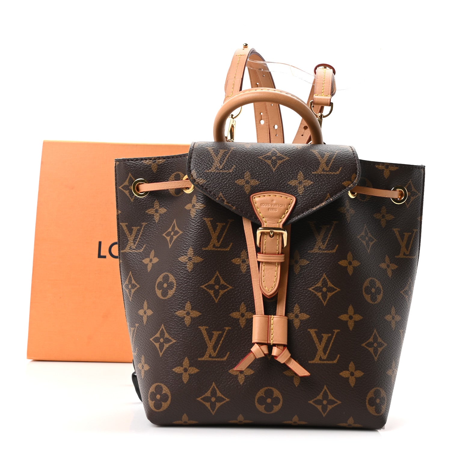 Louis Vuitton Monogram Montsouris BB Backpack Natural 10 of 10