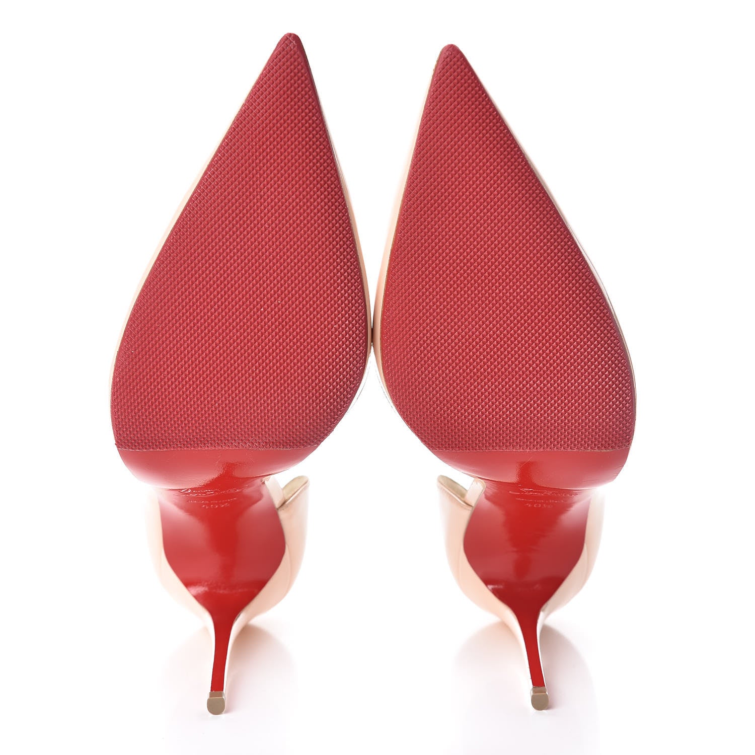 Christian Louboutin Patent Iriza 100 Pumps 40.5 Poudre 10 of 13