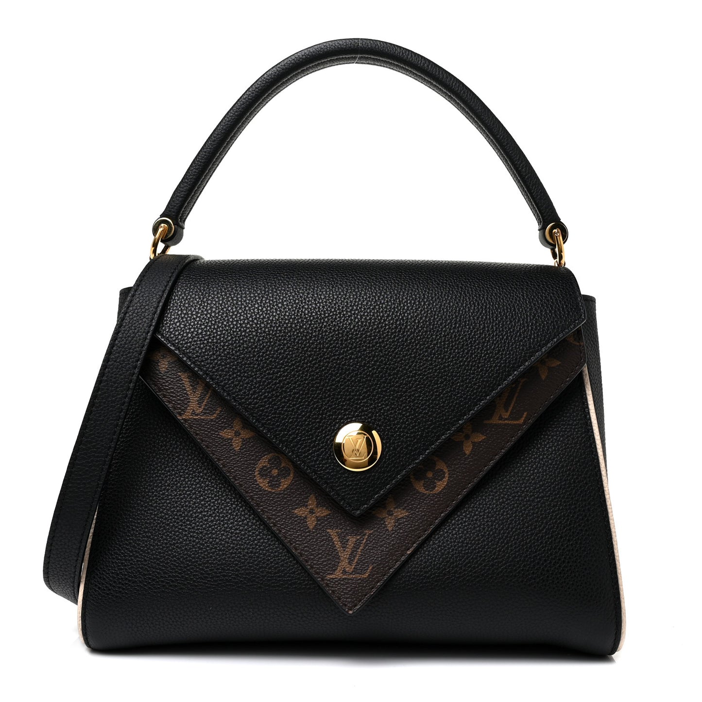 Monogram Double V Black