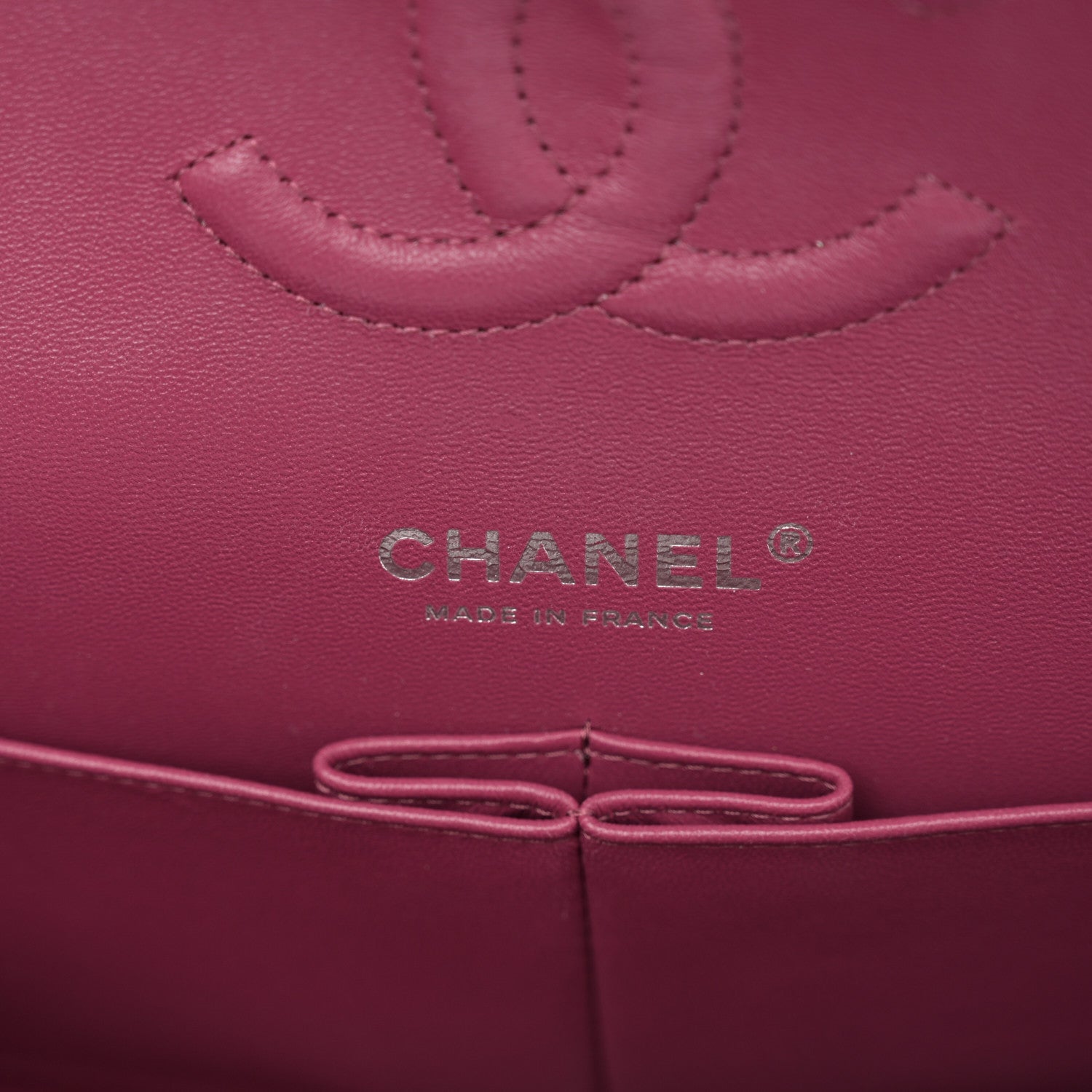 Chanel Metallic Tweed Quilted Medium Double Flap Pink 6 of 13