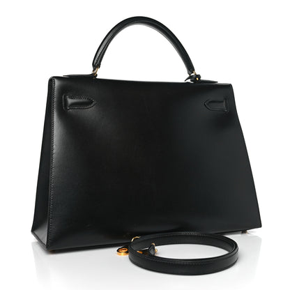 Hermes Box Kelly Sellier 32 Black 3 of 9