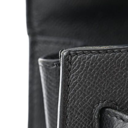 Hermes Epsom Kelly Sellier 32 Black 12 of 12