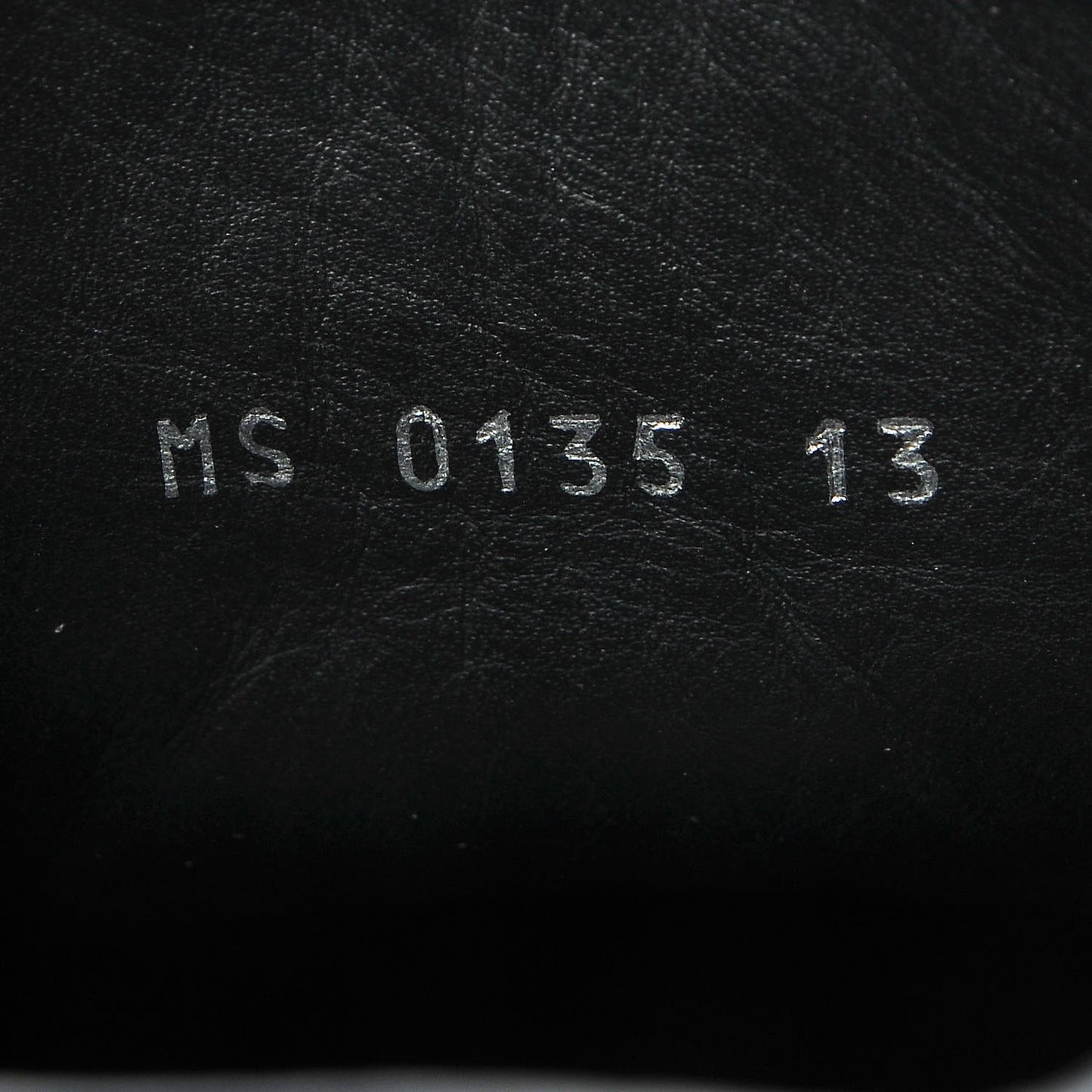 Calfskin Monogram Line Up Sneaker 13 Black
