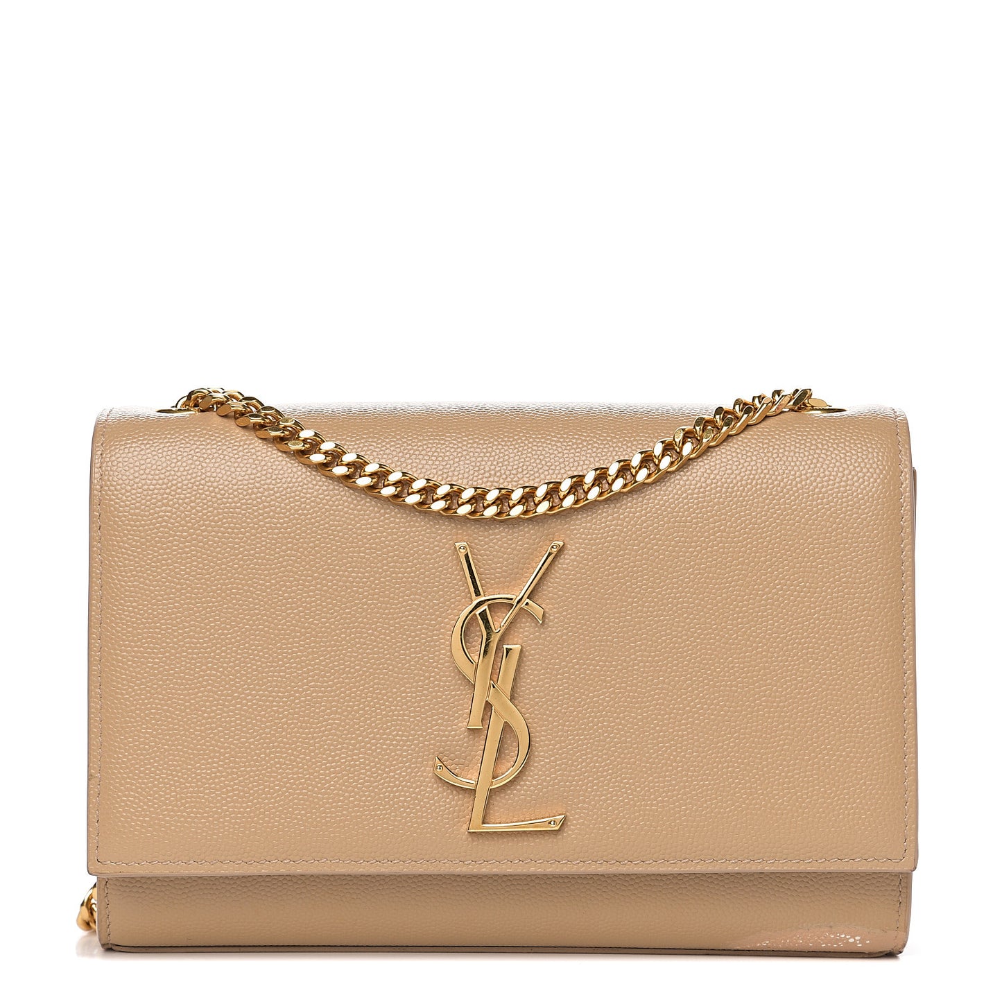 Grain De Poudre Small Monogram Kate Satchel Nude Powder