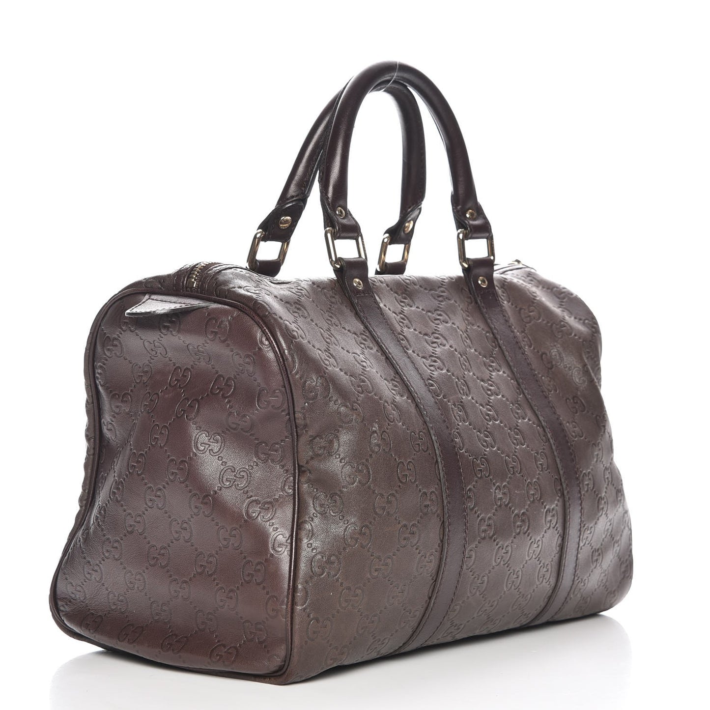Guccissima Medium Joy Boston Dark Brown