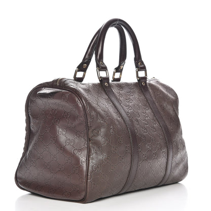 Gucci Guccissima Medium Joy Boston Dark Brown 3 of 9