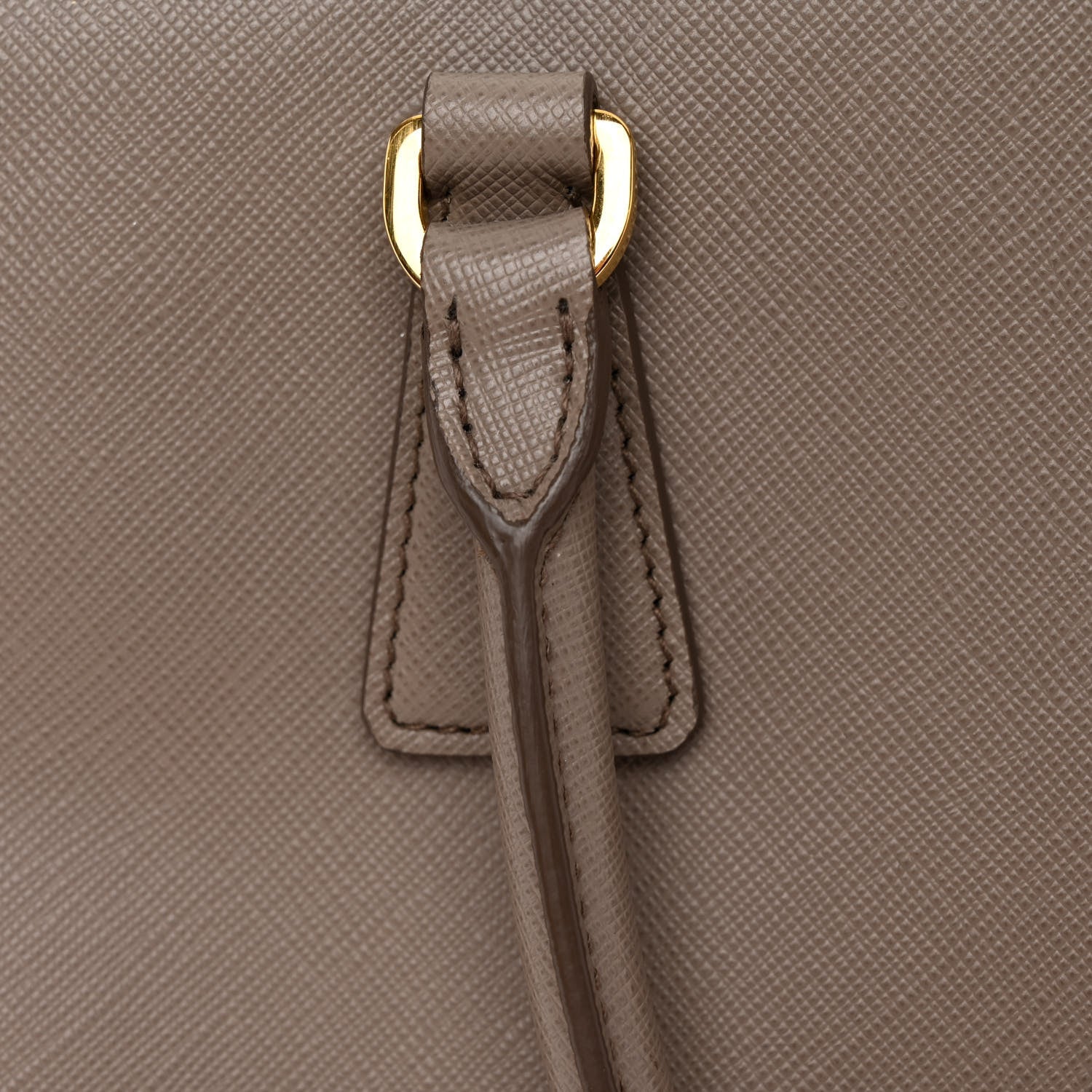 Prada Saffiano Small Galleria Double Zip Tote Argilla 12 of 13