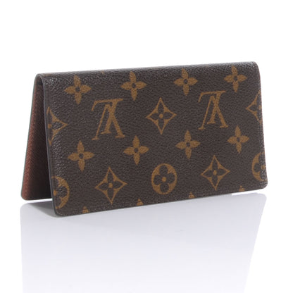 Louis Vuitton Monogram Simple Checkbook Holder Wallet 3 of 8