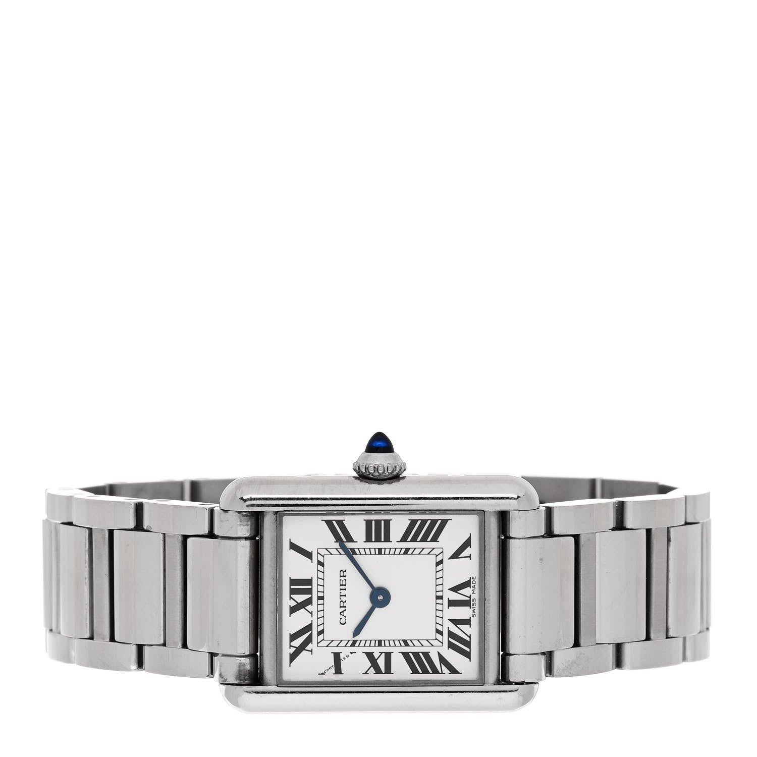 Cartier Stainless Steel 22mm Tank Must Quartz Watch 2 of 4