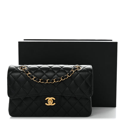 Chanel Caviar Quilted Small Double Flap Black 11 of 11