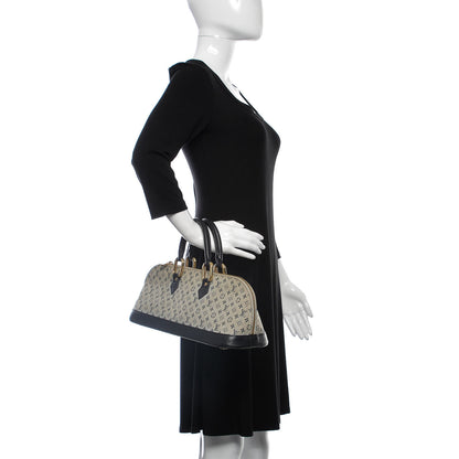 Louis Vuitton Mini Monogram Alma Long Blue 2 of 15