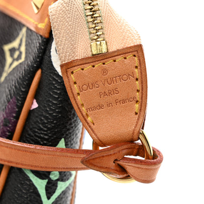 Louis Vuitton Monogram Multicolor Pochette Accessories Black 7 of 11