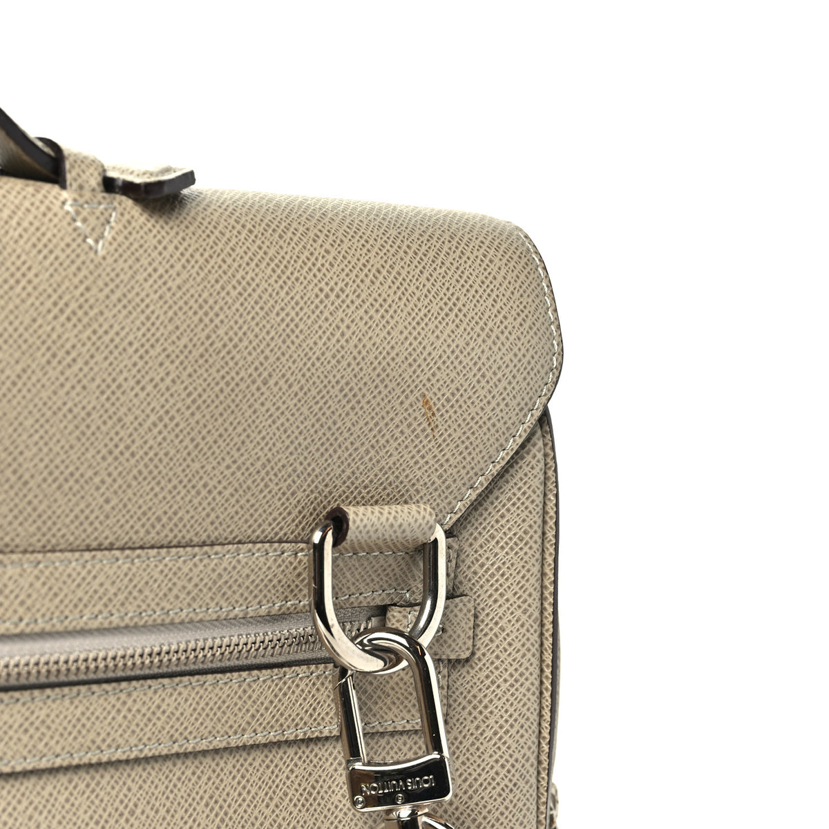 Louis Vuitton Taiga Vassili PM Briefcase Polar 10 of 10
