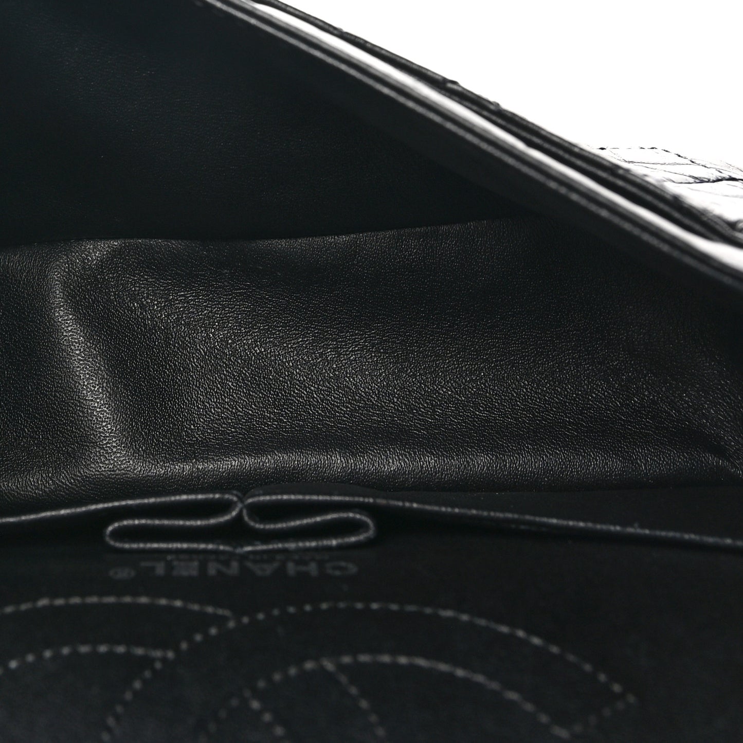 Aged Calfskin Quilted 2.55 Reissue 225 Flap So Black