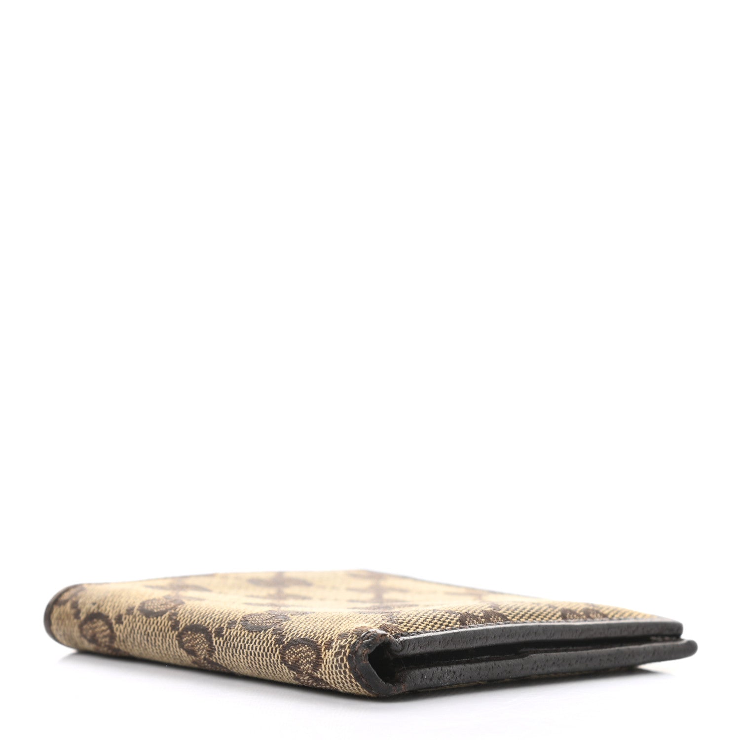 Gucci Monogram Bi-Fold Wallet Dark Brown 4 of 8