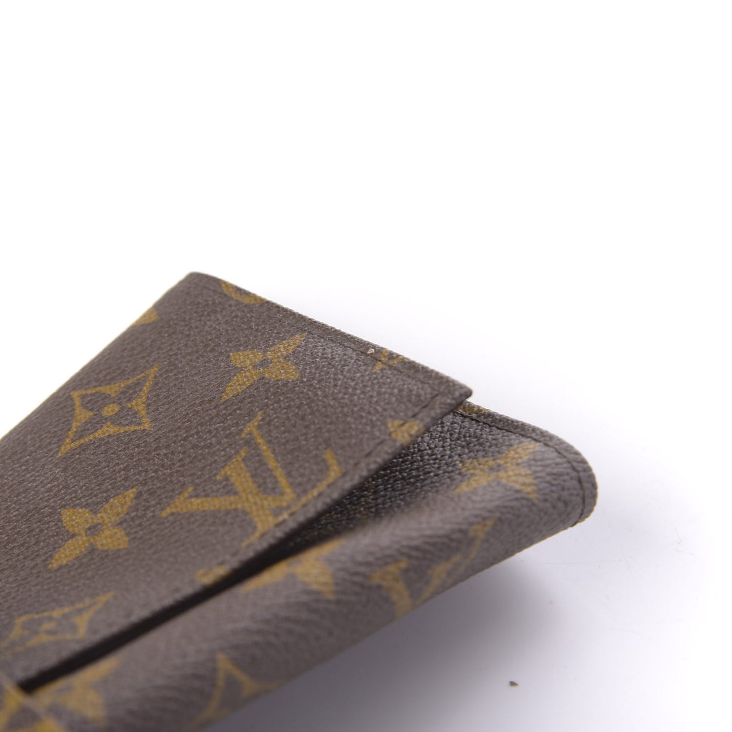 Monogram Saks Jewelry Roll Pouch