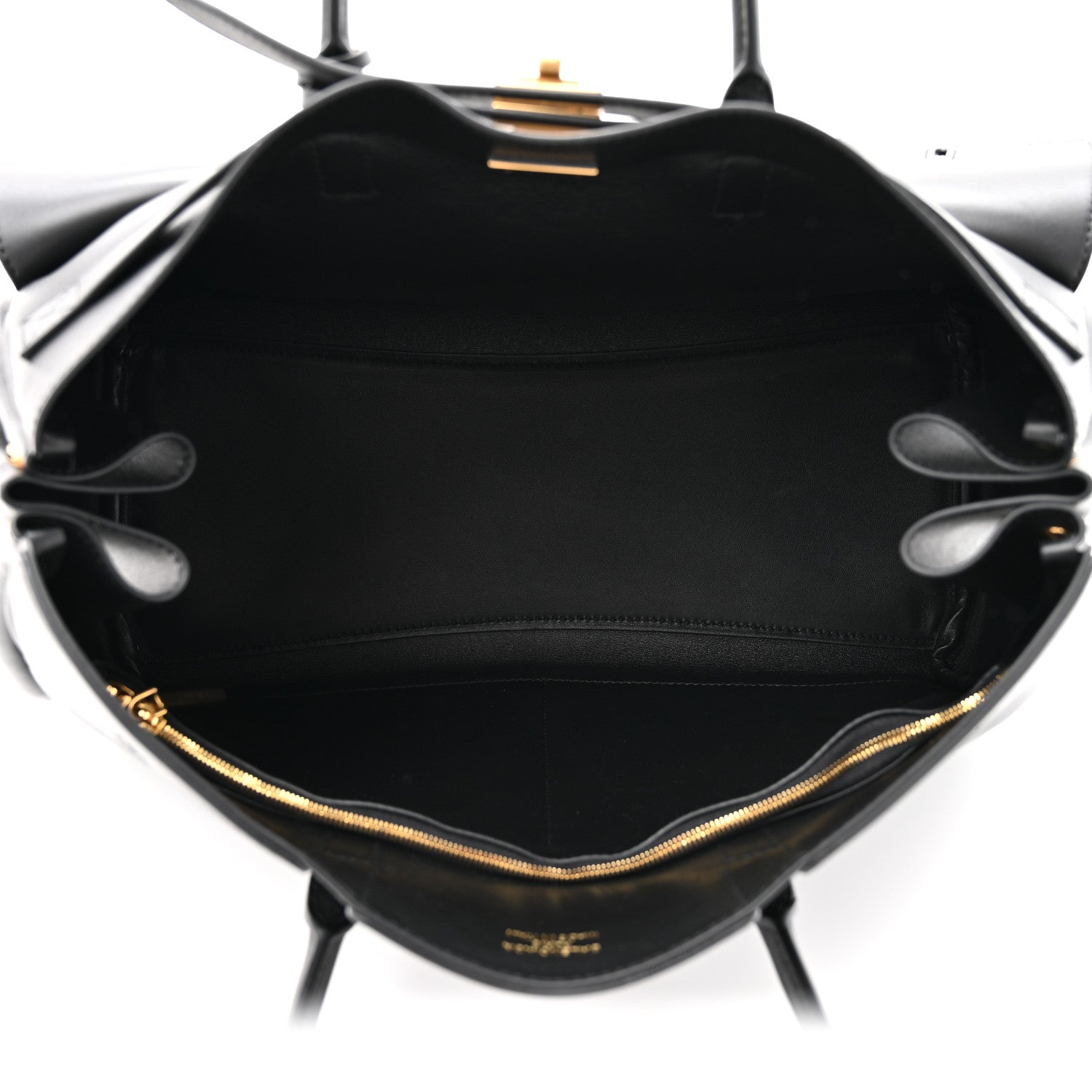 Balenciaga Smooth Calfskin Medium Bel Air Carry All Bag Black 5 of 9