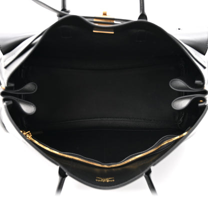 Balenciaga Smooth Calfskin Medium Bel Air Carry All Bag Black 5 of 9
