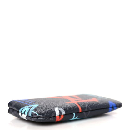 Louis Vuitton Monogram Eclipse LV Graffiti Key Pouch Multicolor 4 of 6