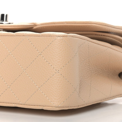 Chanel Caviar Quilted Small Double Flap Beige 6 of 9