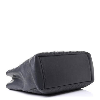 Chanel Caviar Quilted Grand Shopping Tote GST Grey 4 of 12