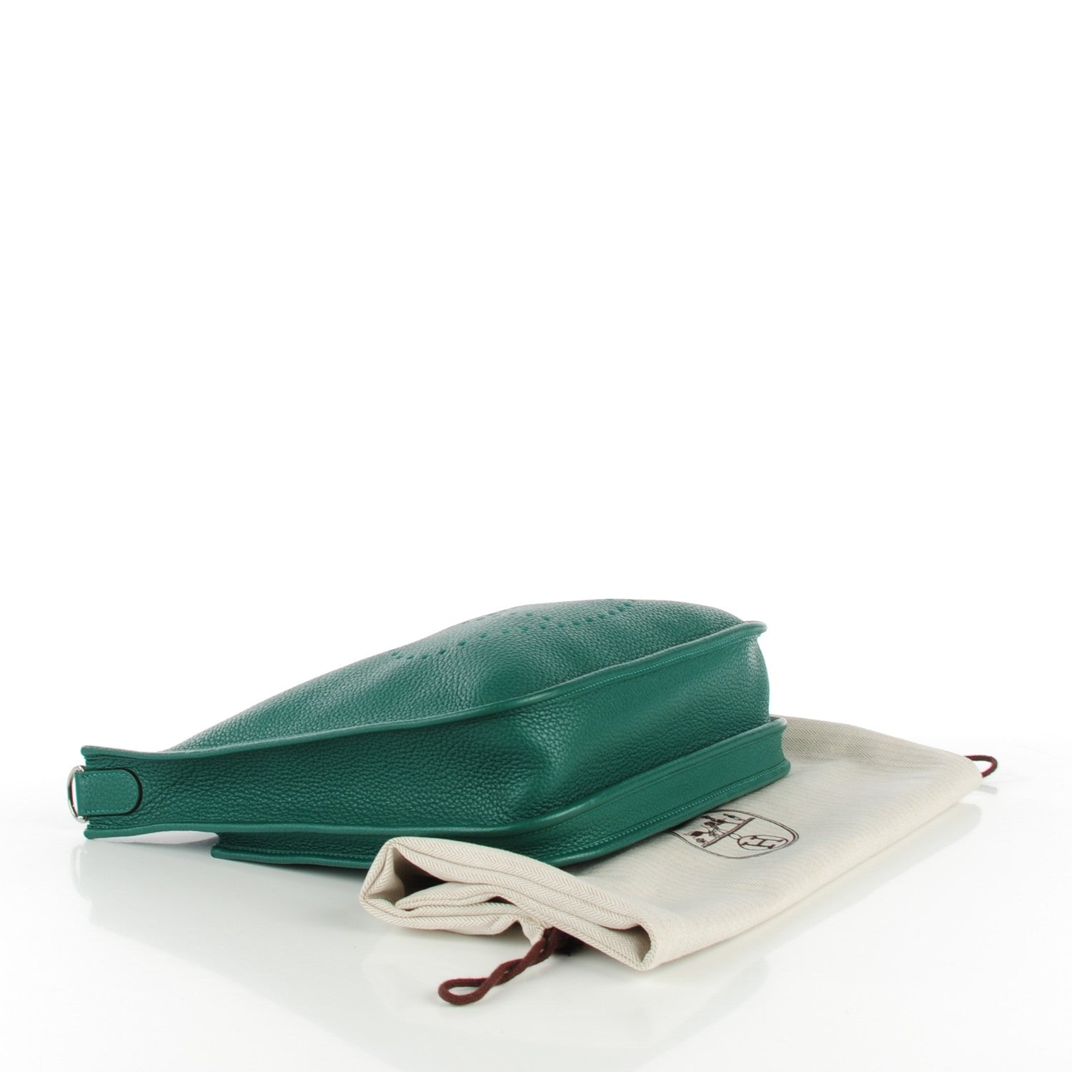 Hermes Taurillon Clemence Evelyne III PM Malachite 6 of 11