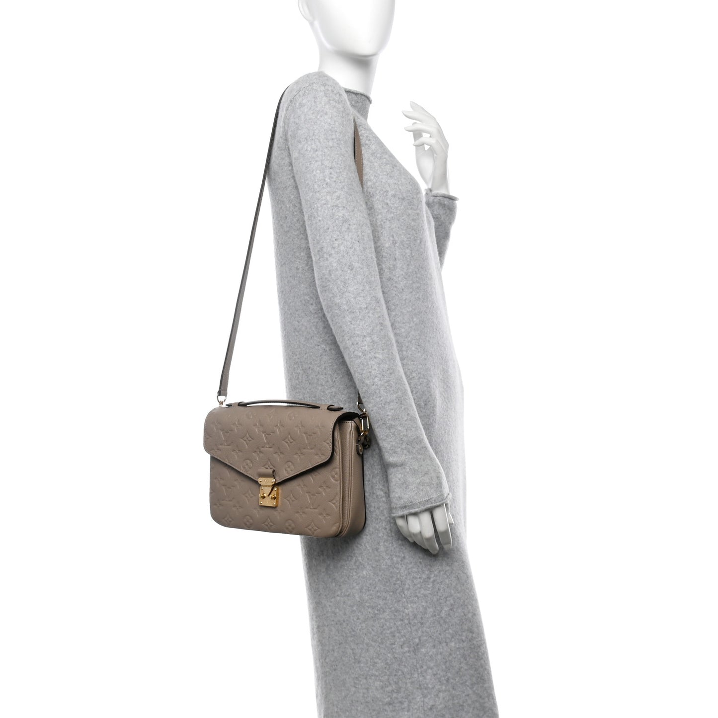 Empreinte Pochette Metis Tourterelle