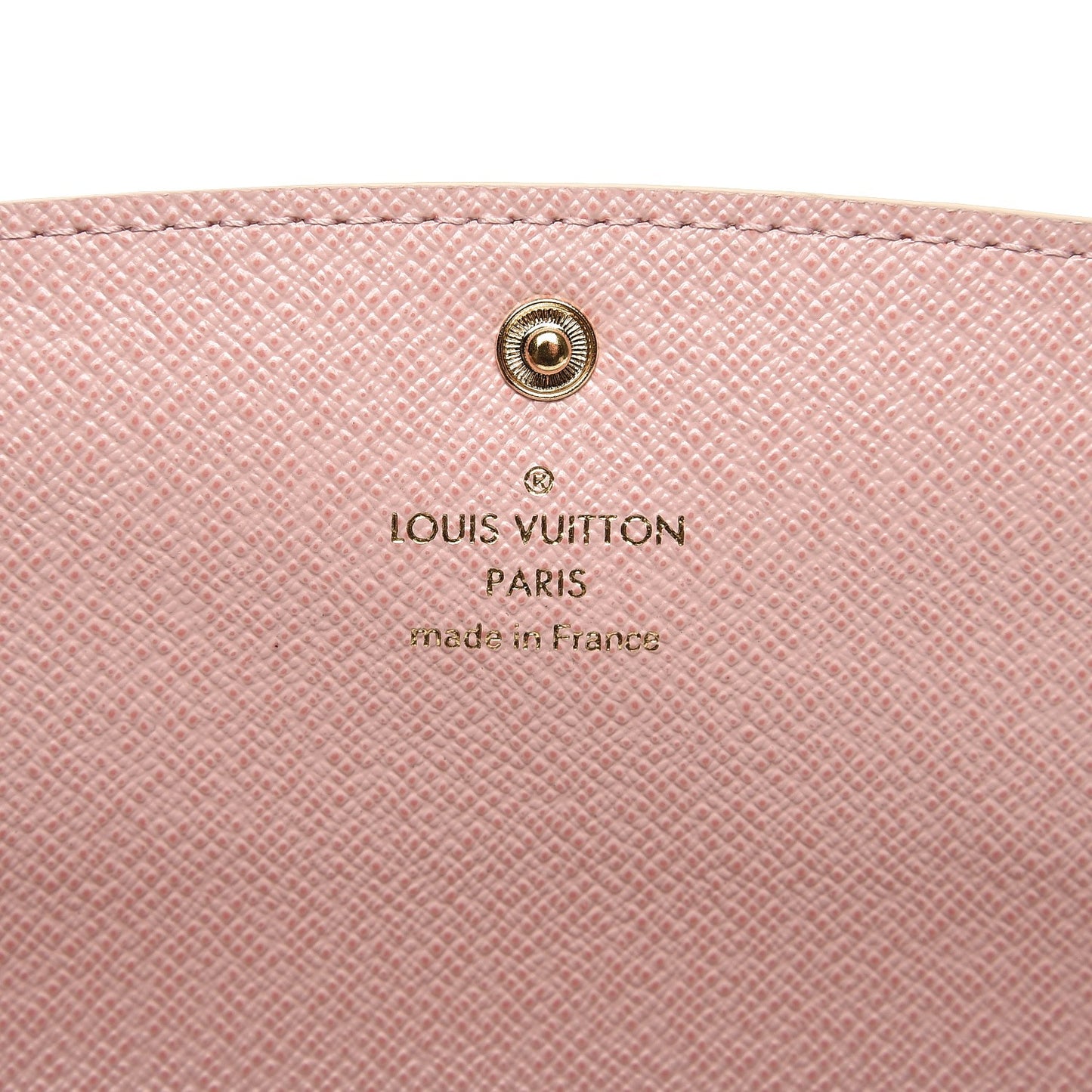 Damier Azur Emilie Wallet Rose Ballerine