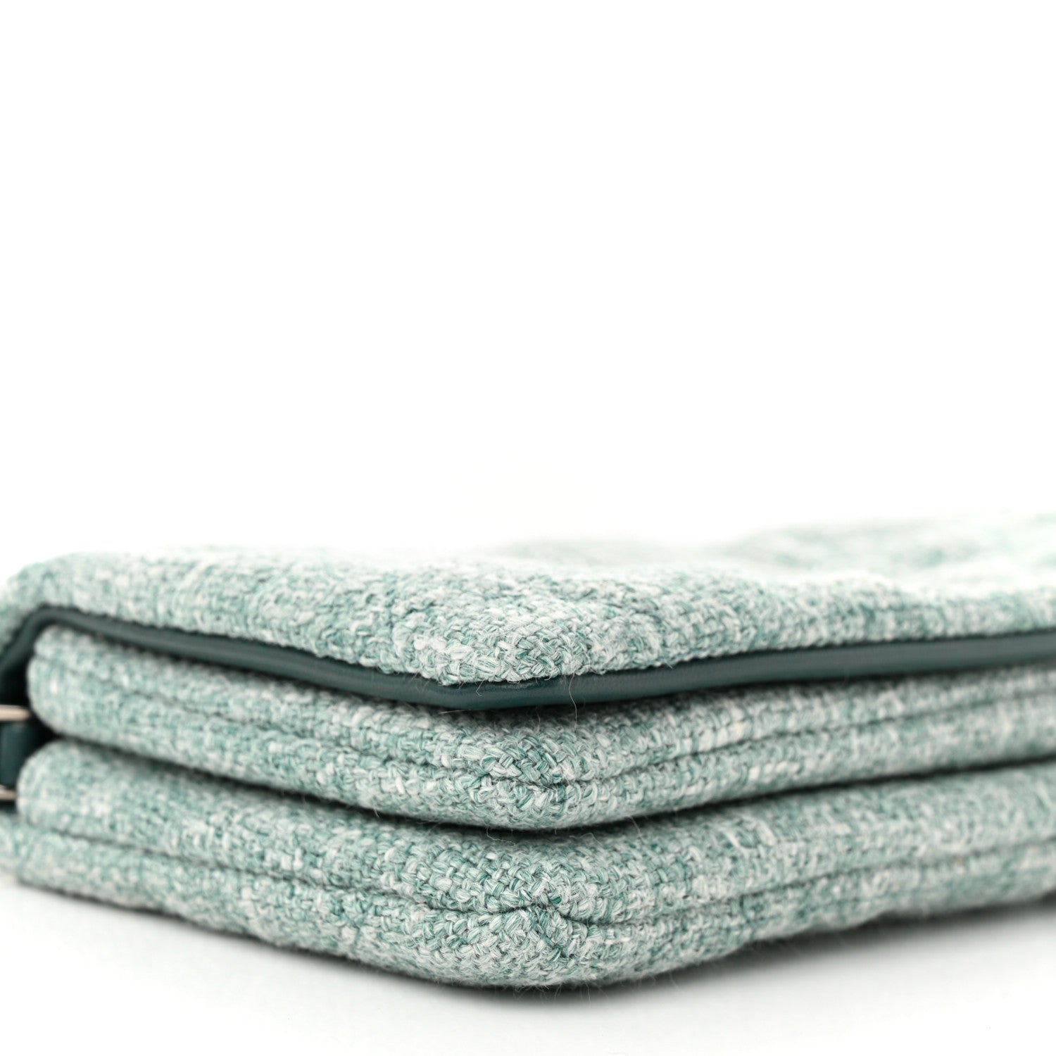 Christian Dior Canvas Macrocannage Caro Pouch Green Multicolor 9 of 12