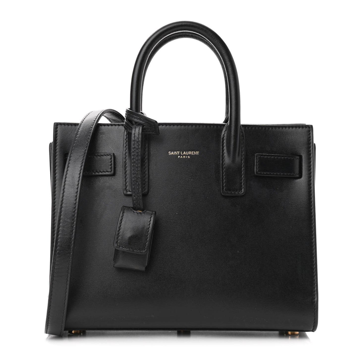 Calfskin Nano Sac De Jour Black