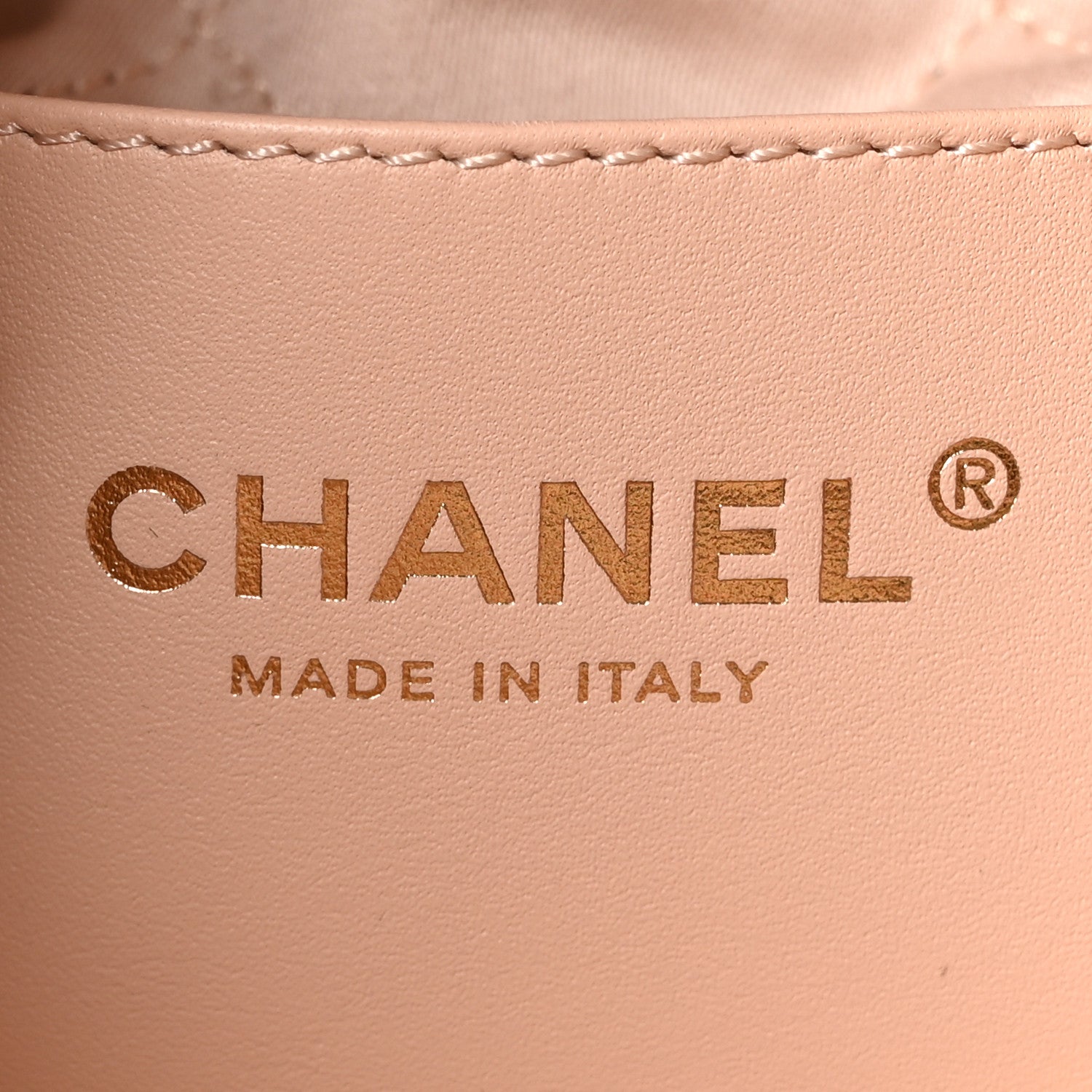 Chanel Aged Lambskin Shearling Quilted Small Chanel 22 Light Pink 6 of 11