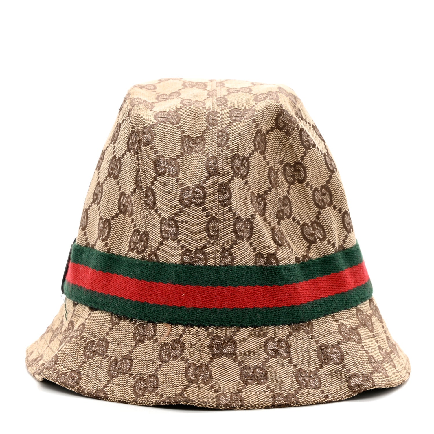 Gucci GG Monogram Web Bucket Hat M Brown 6 of 8