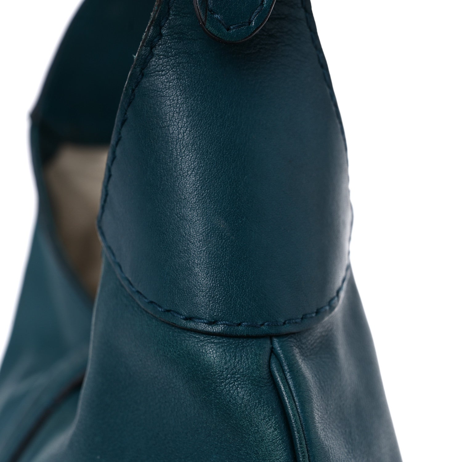 Gucci Calfskin Medium New Jackie Shoulder Bag Teal 19 of 25