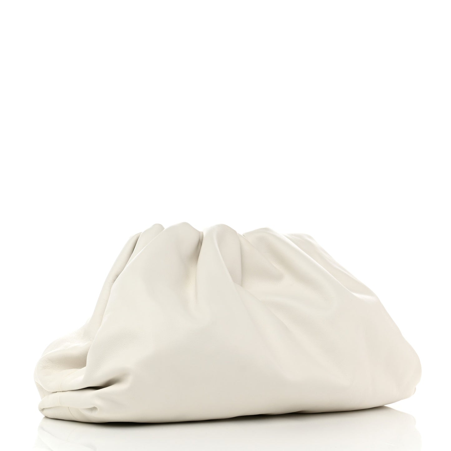 Smooth Butter Calf The Pouch Oversized Clutch Mist
