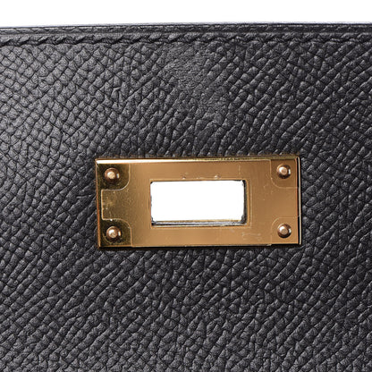 Hermes Epsom Kelly Sellier 28 Black 23 of 43