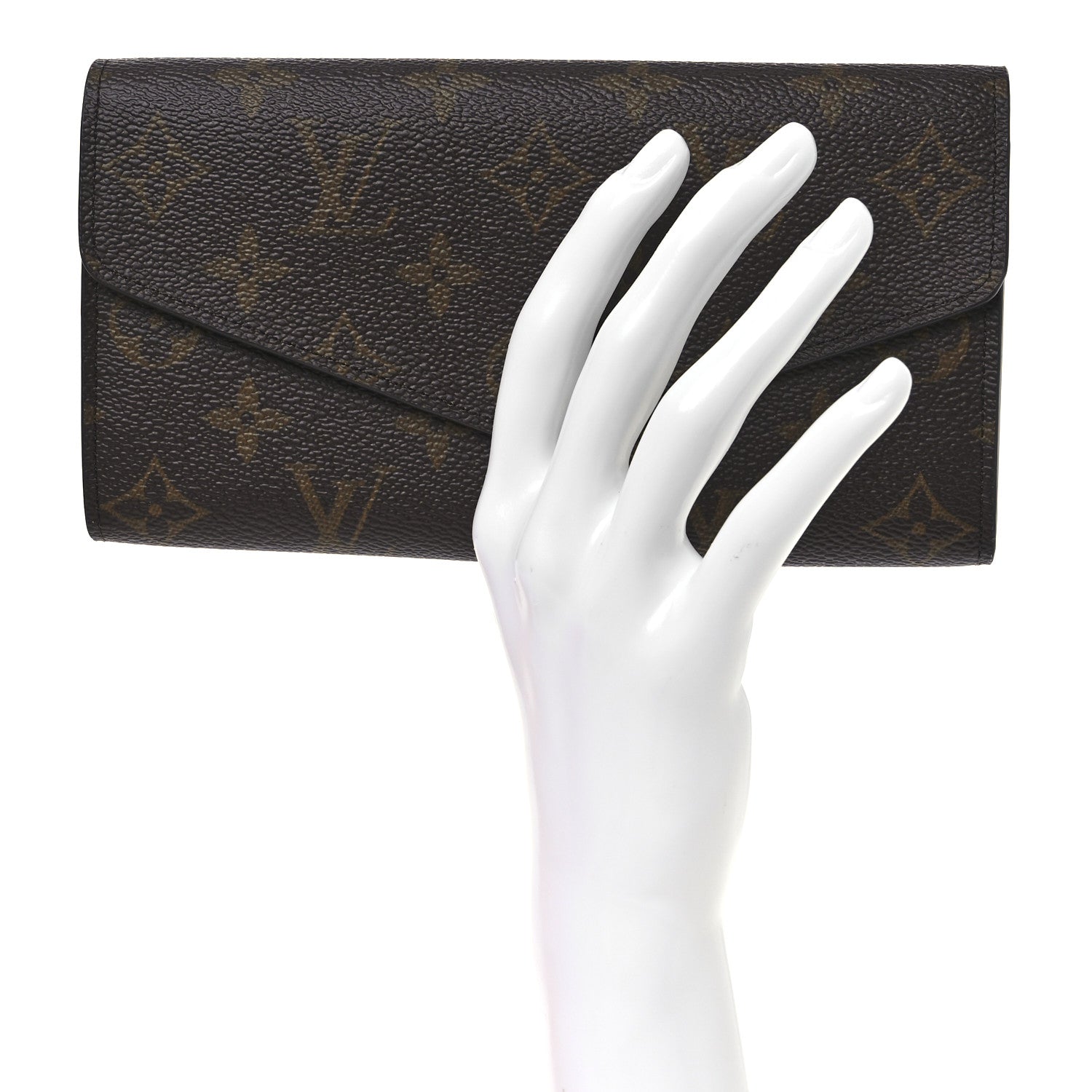 Louis Vuitton Monogram Sarah Wallet NM 2 of 7