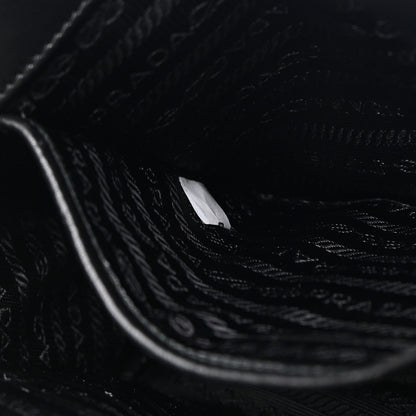 Prada Tessuto Nylon Gaufre Small Tote Black 6 of 9