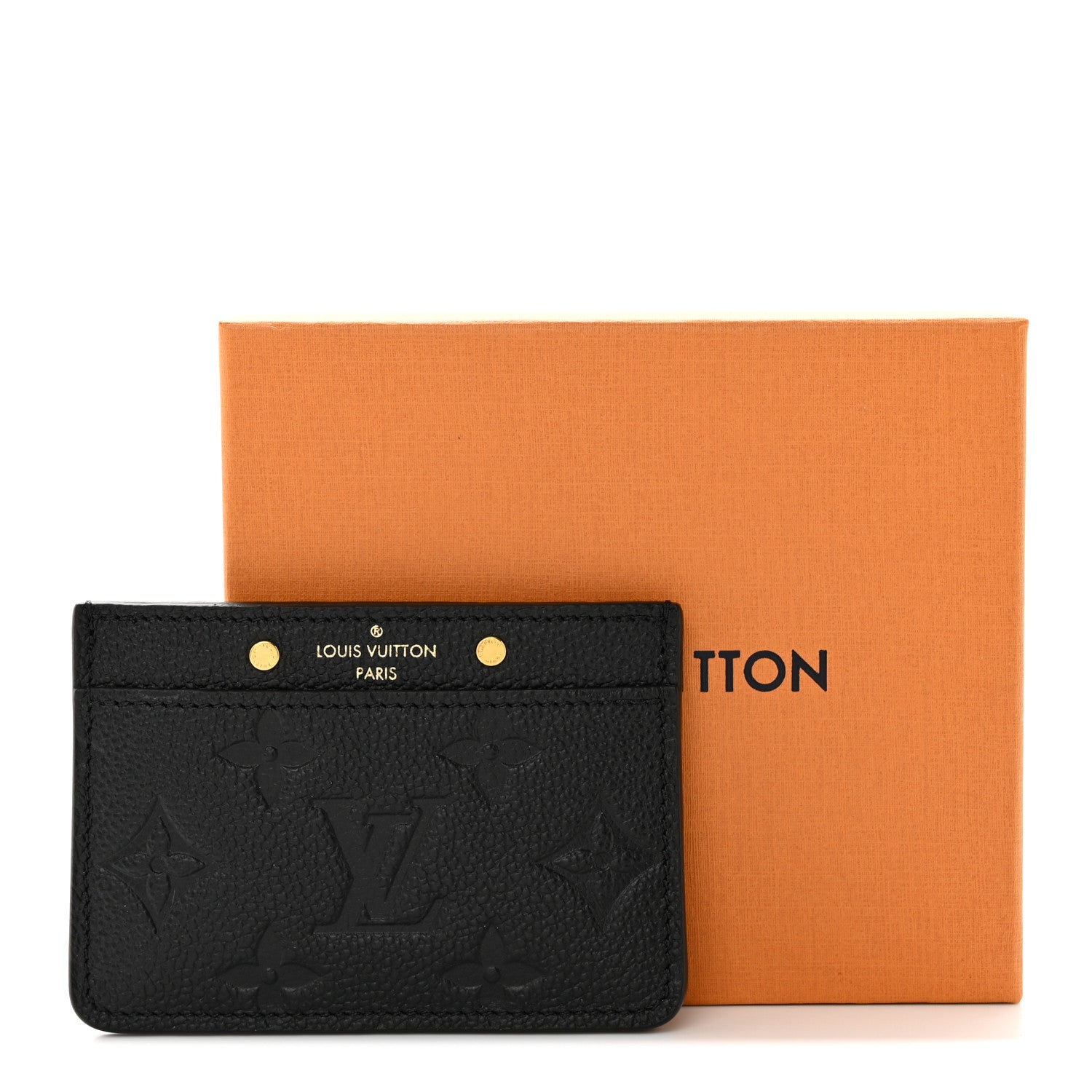 Louis Vuitton Empreinte Card Holder Black 7 of 7