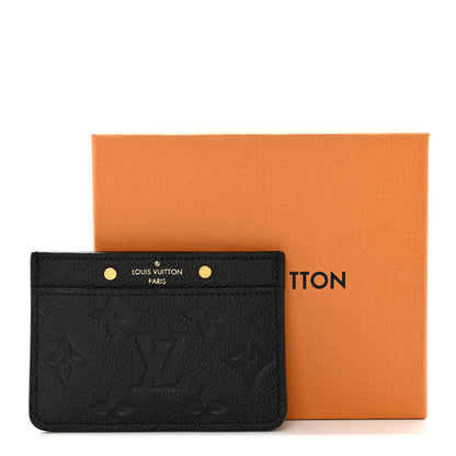Louis Vuitton Empreinte Card Holder Black 7 of 7