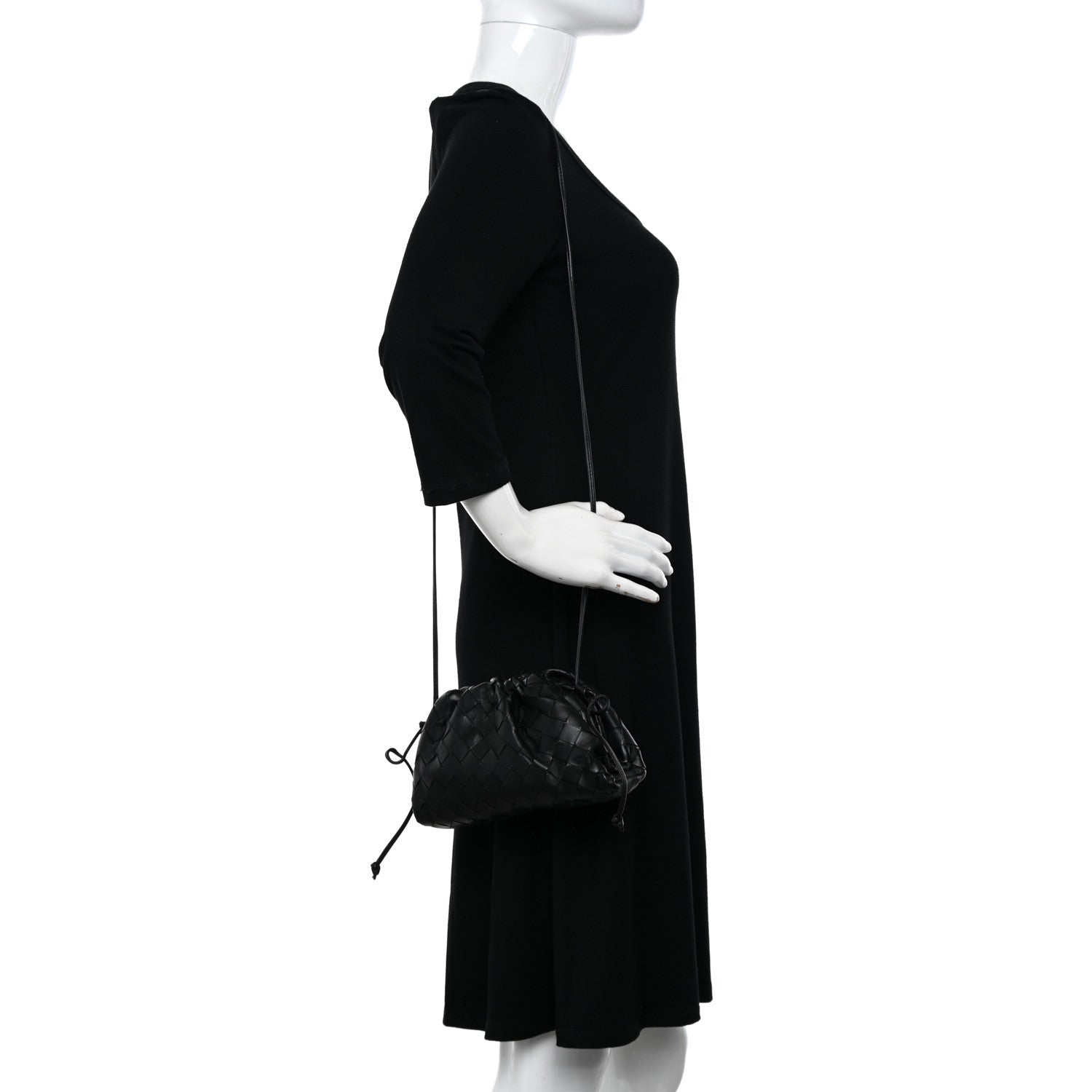 Bottega Veneta Nappa Intrecciato The Mini Pouch Black 3 of 10