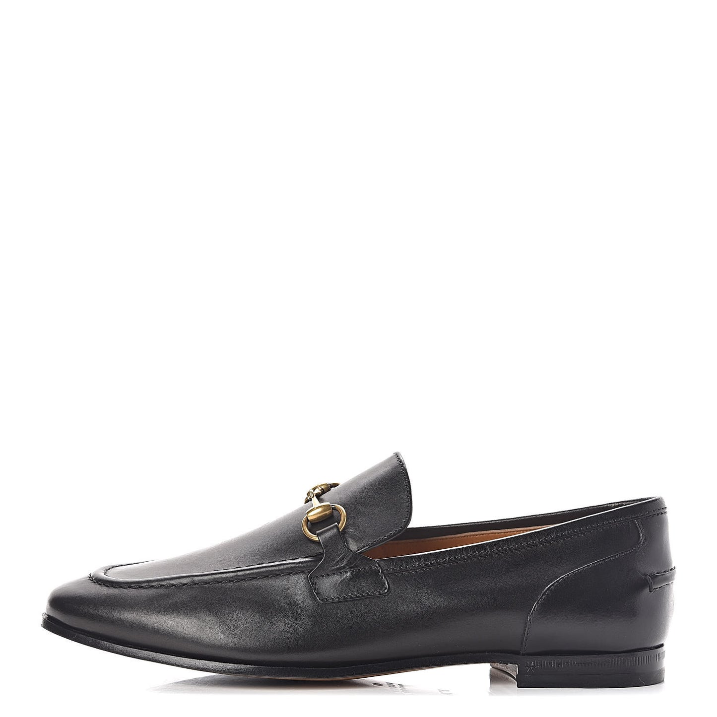 Calfskin Womens Jordaan Loafers 37.5 Black