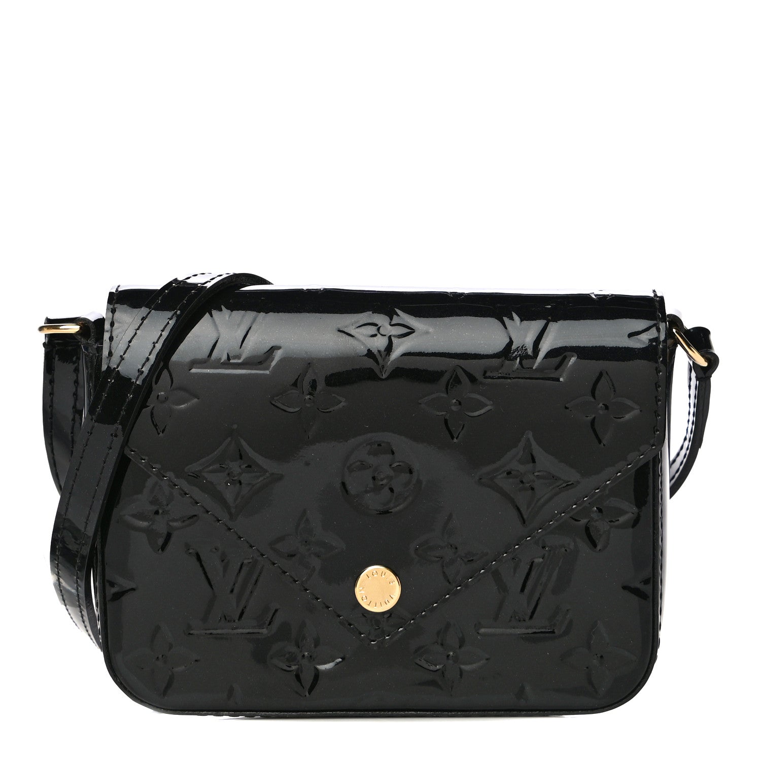 Louis Vuitton Vernis Mini Sac Lucie Black 1 of 9