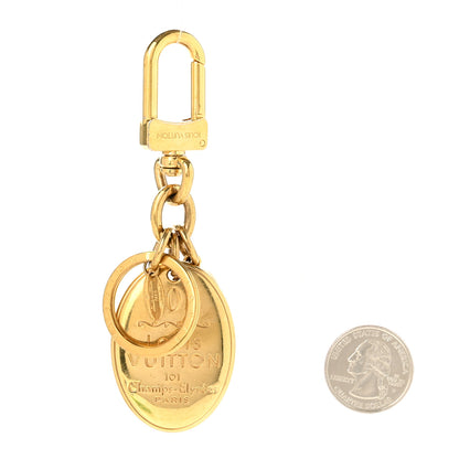 Louis Vuitton 101 Champs Elysees Maizeon Key Charm Gold 2 of 4