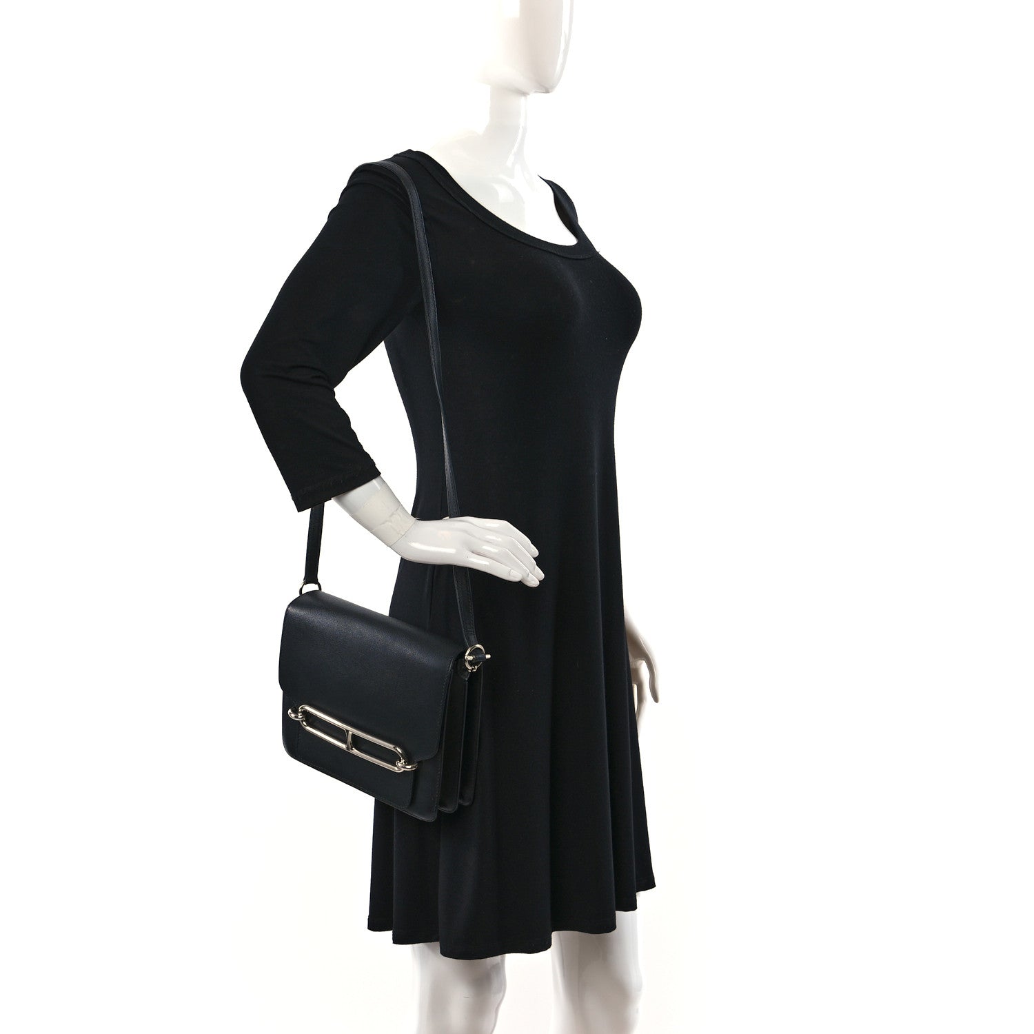 Hermes Evercolor Sac Roulis 23 Black 1 of 15